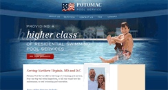 Desktop Screenshot of potomacpools.com